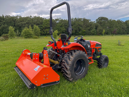 Used KIOTI CK27 Compact Tractor with New Flail Mower NO VAT