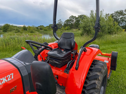Used KIOTI CK27 Compact Tractor with New Flail Mower NO VAT