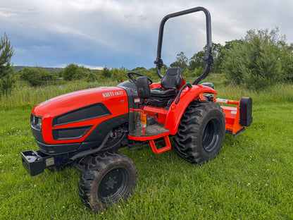 Used KIOTI CK27 Compact Tractor with New Flail Mower NO VAT