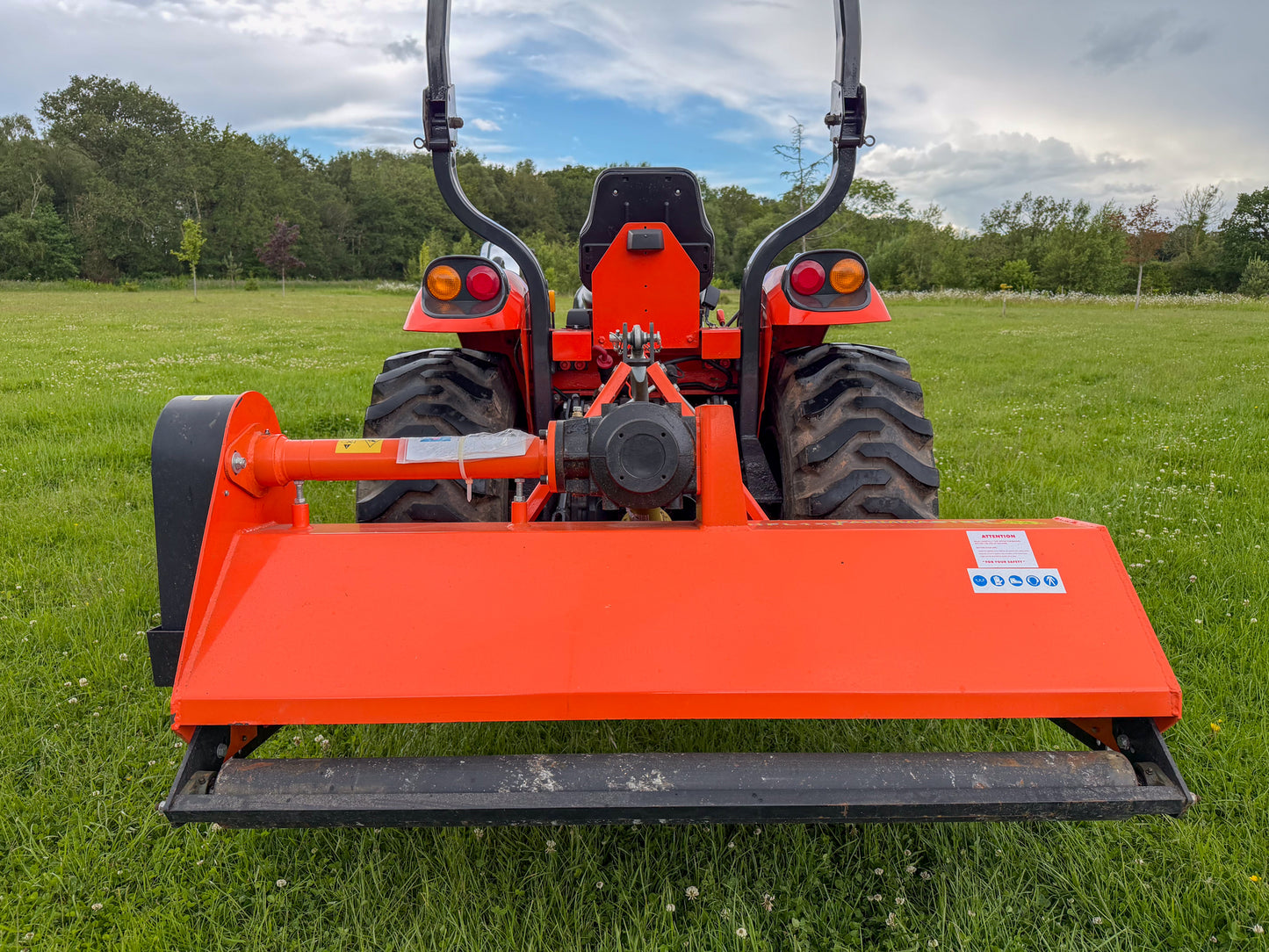 Used KIOTI CK27 Compact Tractor with New Flail Mower NO VAT