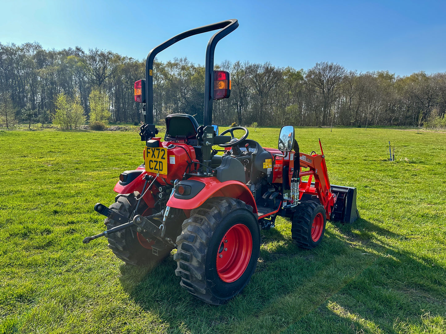 Used Kioti CX2510 Compact Tractor with Front Loader