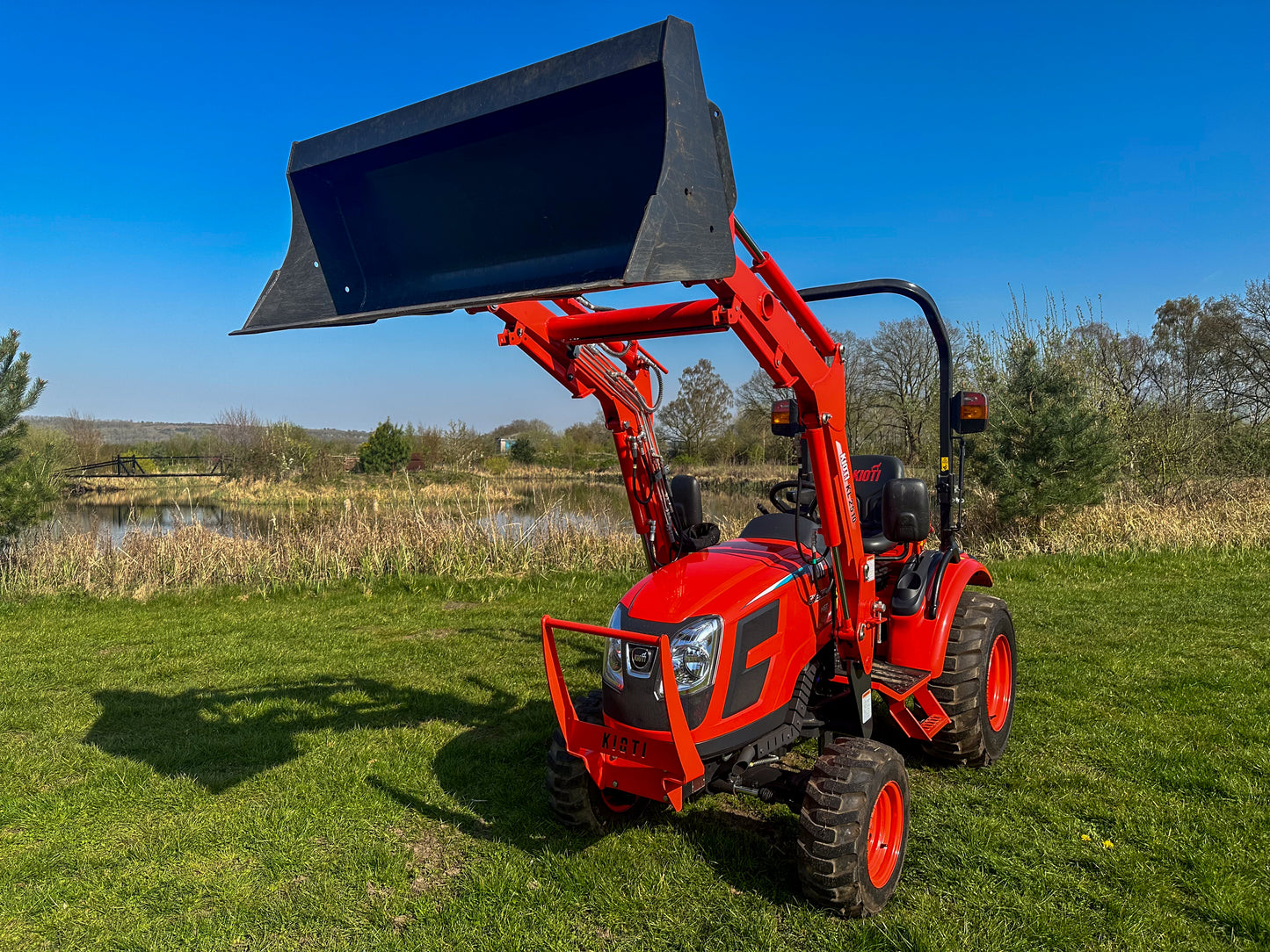 Used Kioti CX2510 Compact Tractor with Front Loader