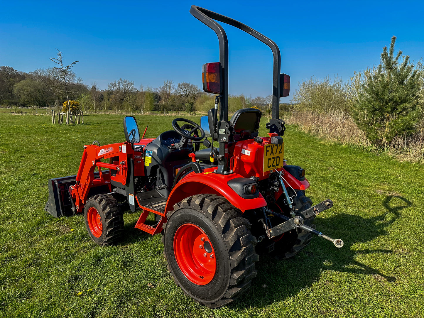 Used Kioti CX2510 Compact Tractor with Front Loader