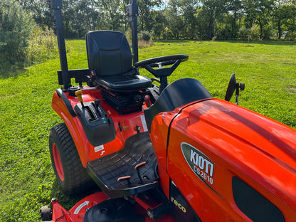 Used Kioti CS2610 Compact Tractor with Mid-Deck Mower