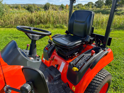 Used Kioti CS2610 Compact Tractor with Mid-Deck Mower