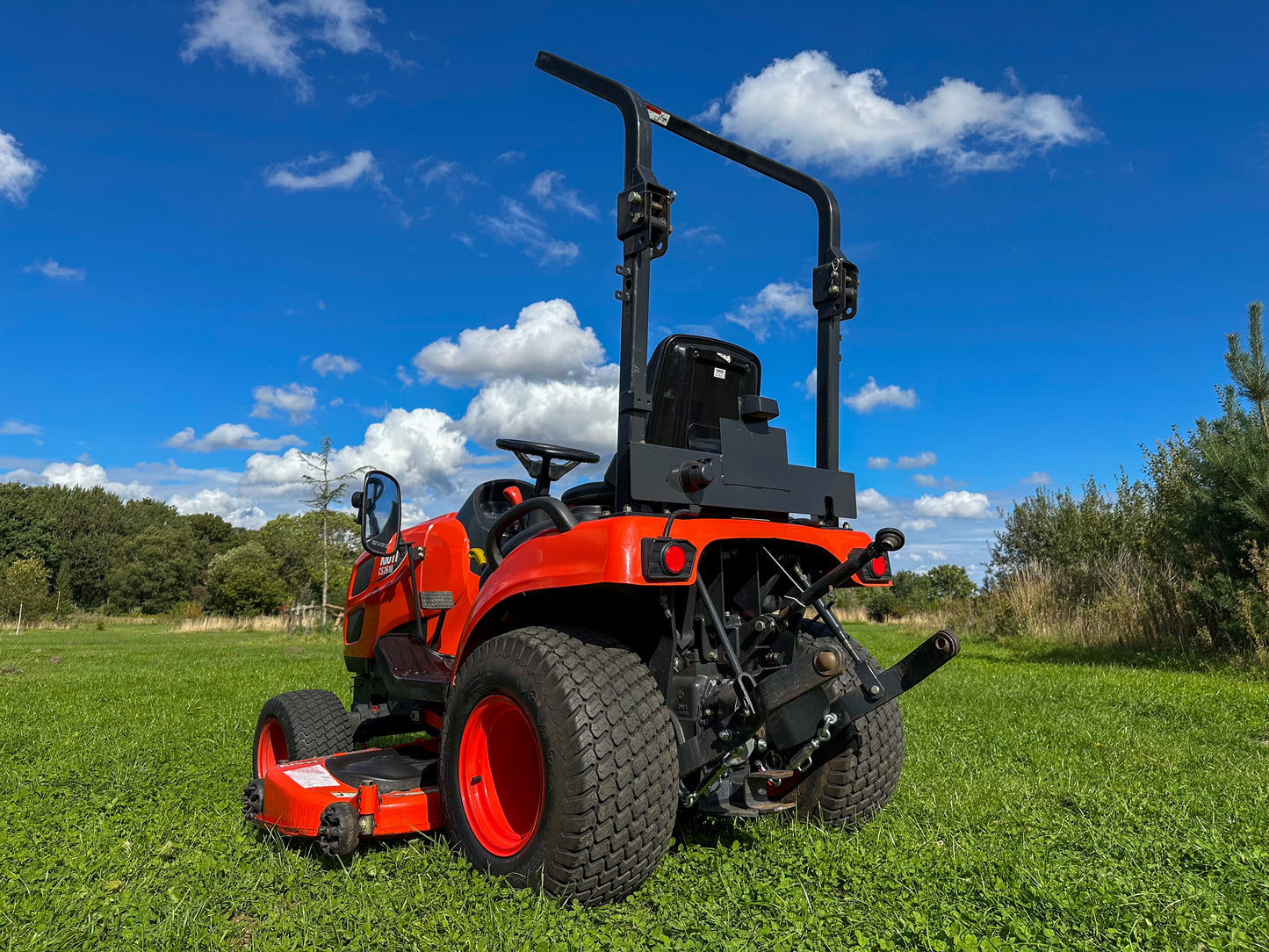 Used Kioti CS2610 Compact Tractor with Mid-Deck Mower