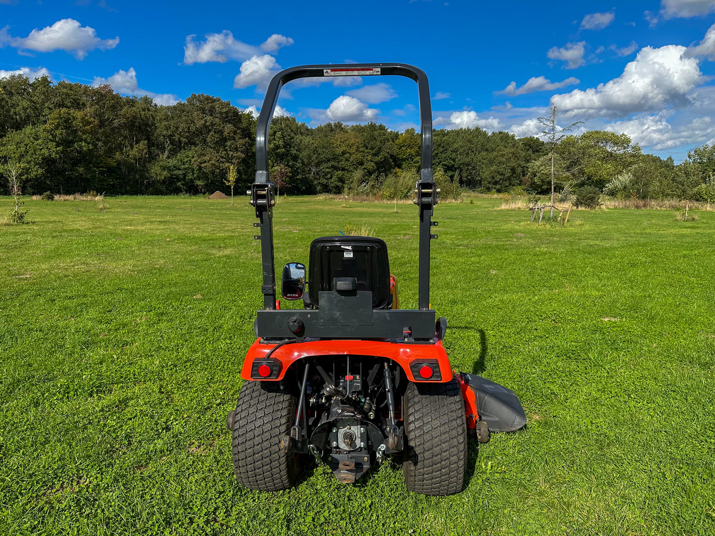 Used Kioti CS2610 Compact Tractor with Mid-Deck Mower