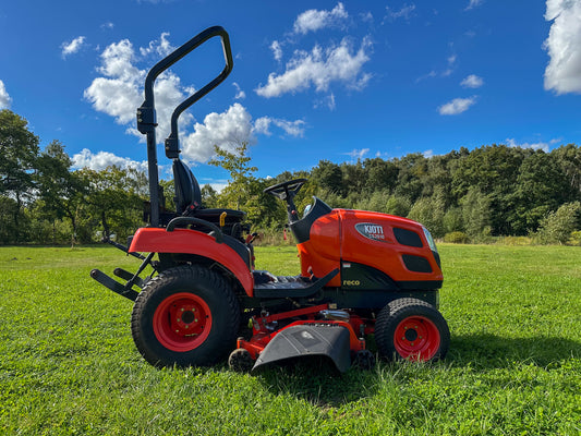 Used Kioti CS2610 Compact Tractor with Mid-Deck Mower