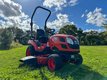 Used Kioti CS2610 Compact Tractor with Mid-Deck Mower
