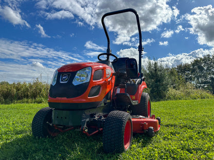 Used Kioti CS2610 Compact Tractor with Mid-Deck Mower