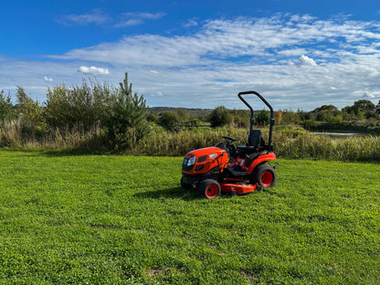 Used Kioti CS2610 Compact Tractor with Mid-Deck Mower