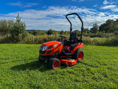 Used Kioti CS2610 Compact Tractor with Mid-Deck Mower