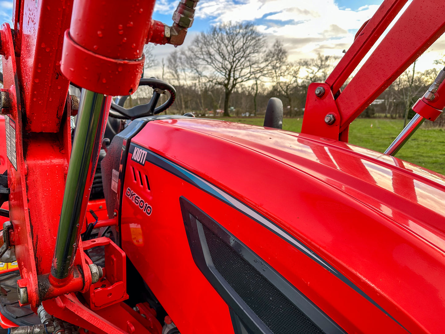 Used Kioti DK6010 Compact Tractor with Loader