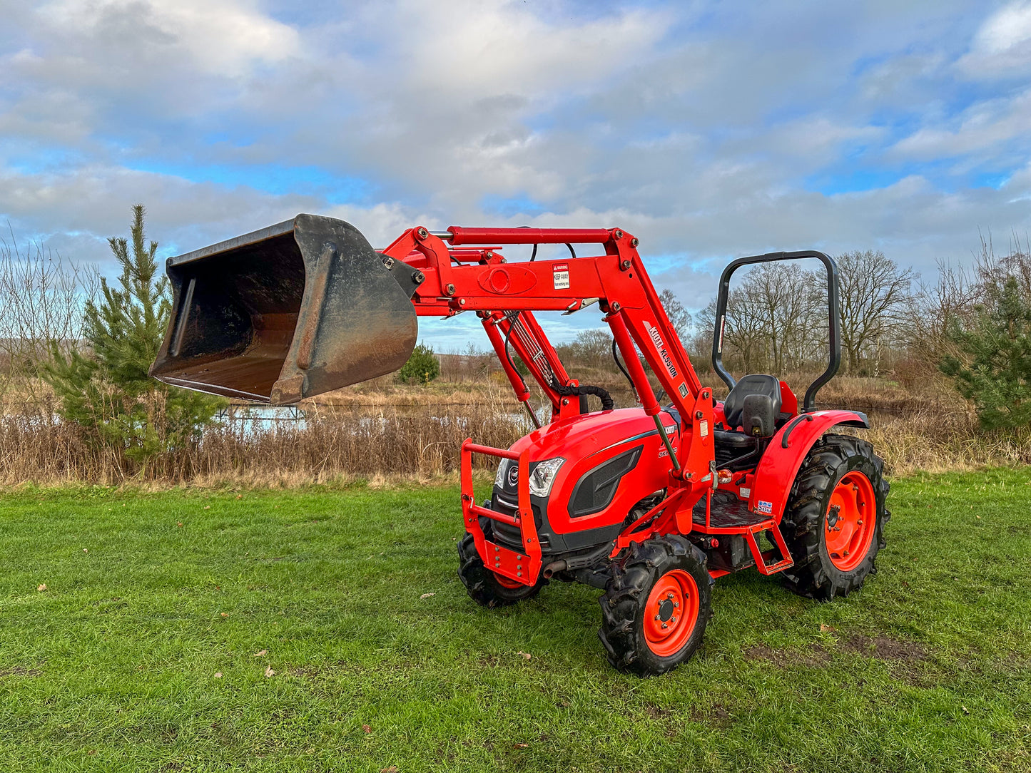 Used Kioti DK6010 Compact Tractor with Loader