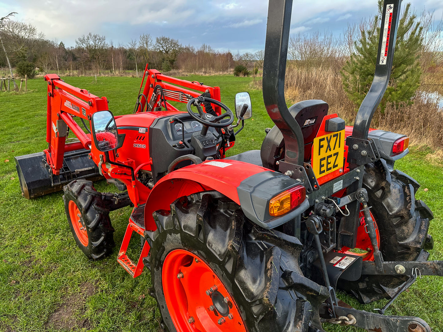 Used Kioti DK6010 Compact Tractor with Loader
