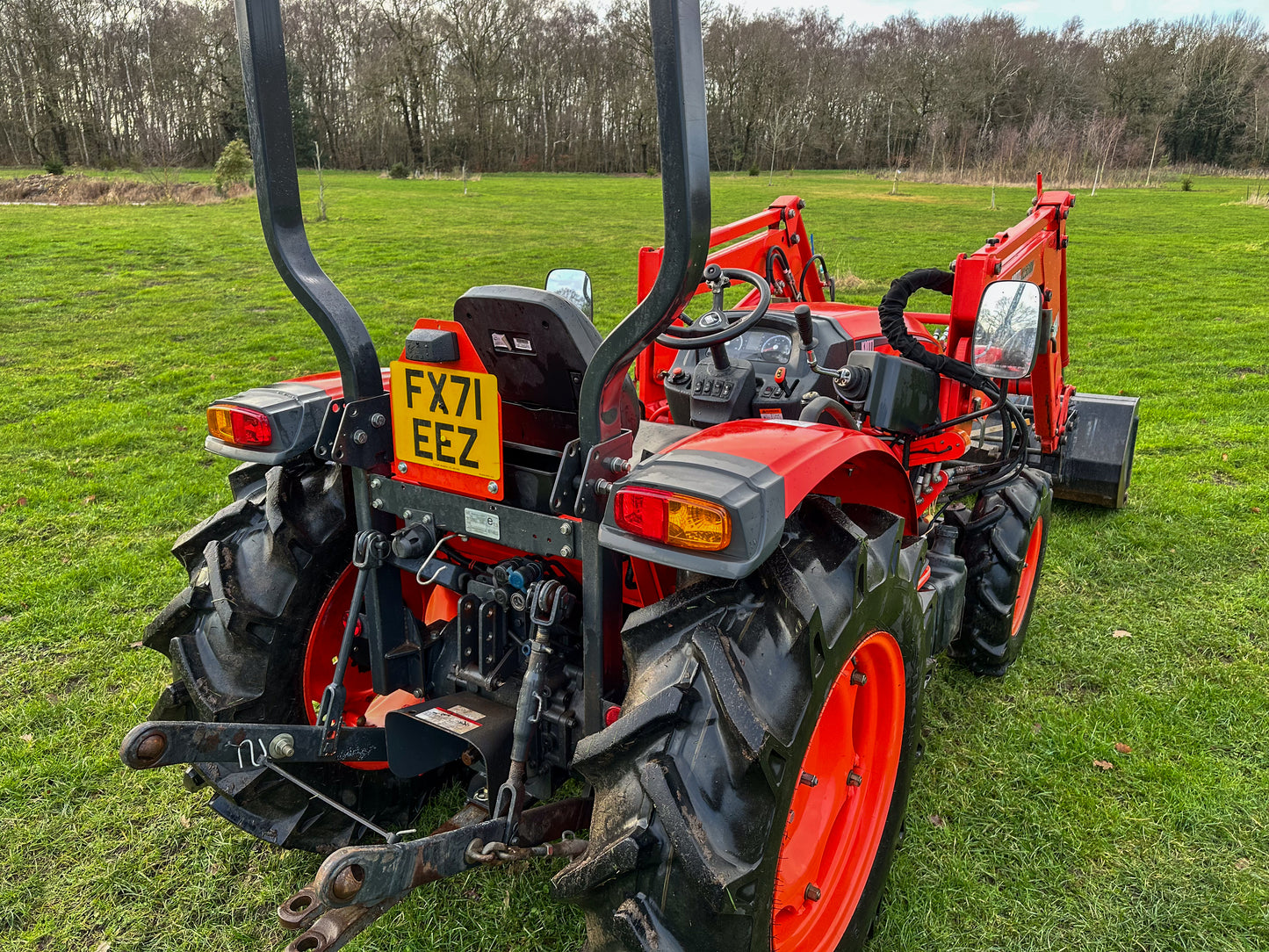 Used Kioti DK6010 Compact Tractor with Loader