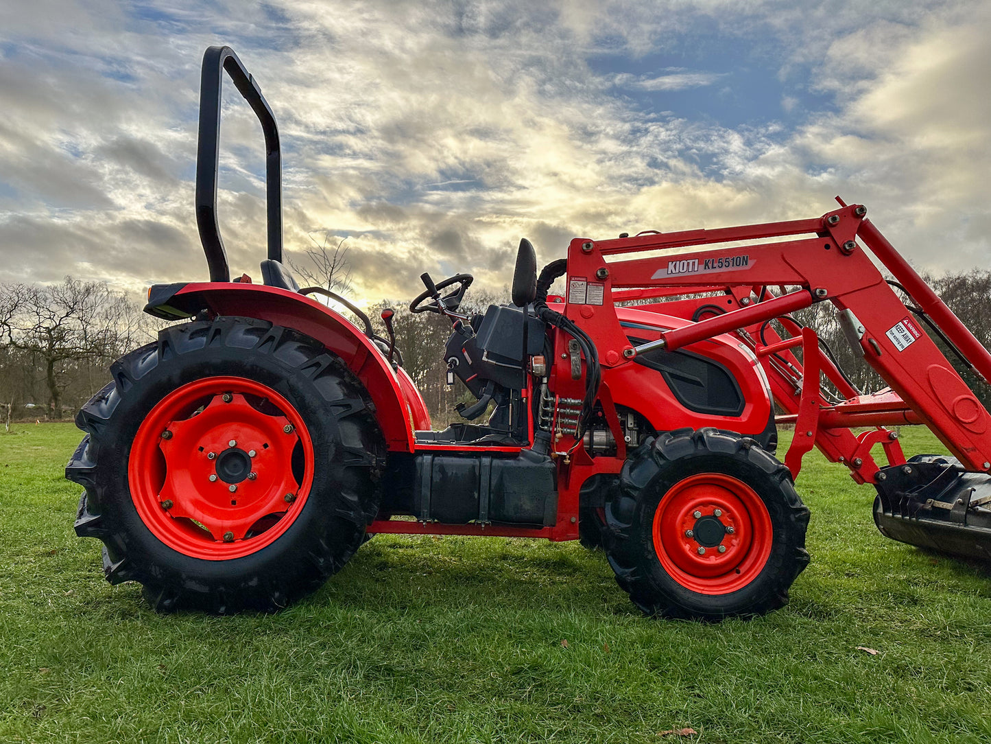 Used Kioti DK6010 Compact Tractor with Loader