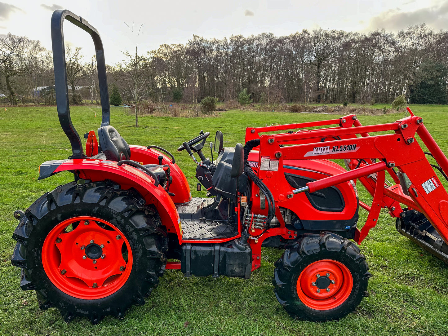 Used Kioti DK6010 Compact Tractor with Loader