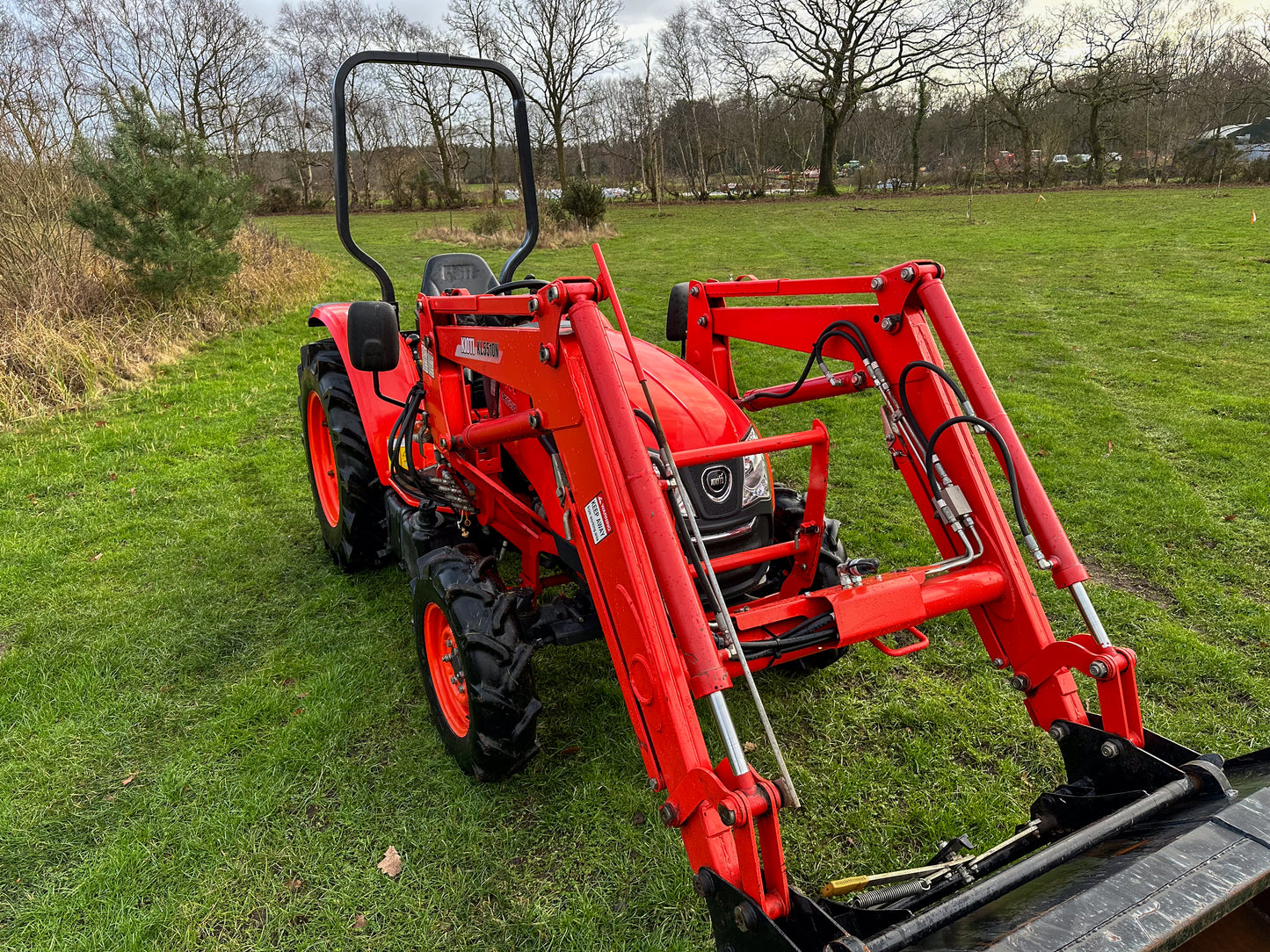 Used Kioti DK6010 Compact Tractor with Loader