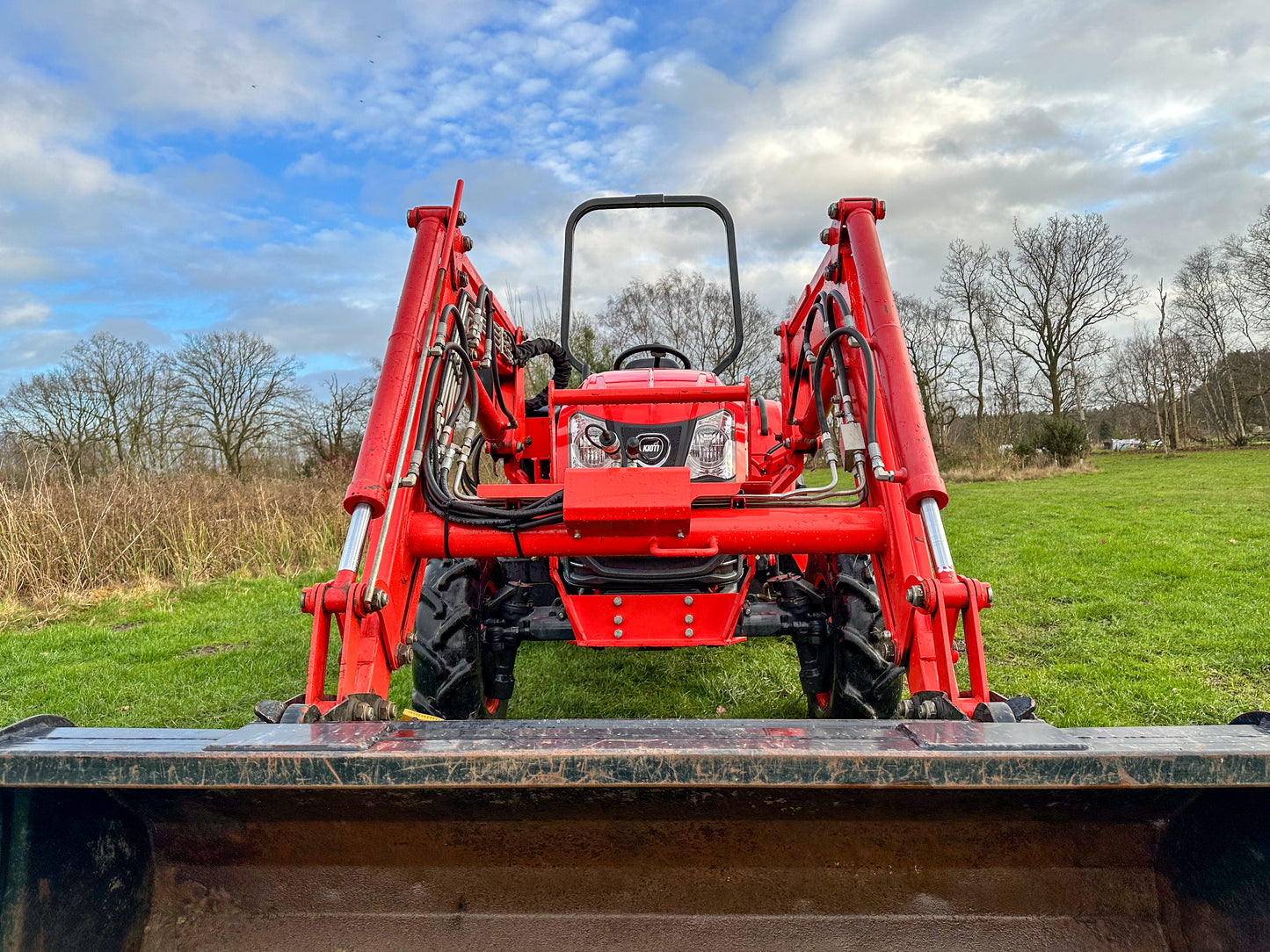Used Kioti DK6010 Compact Tractor with Loader