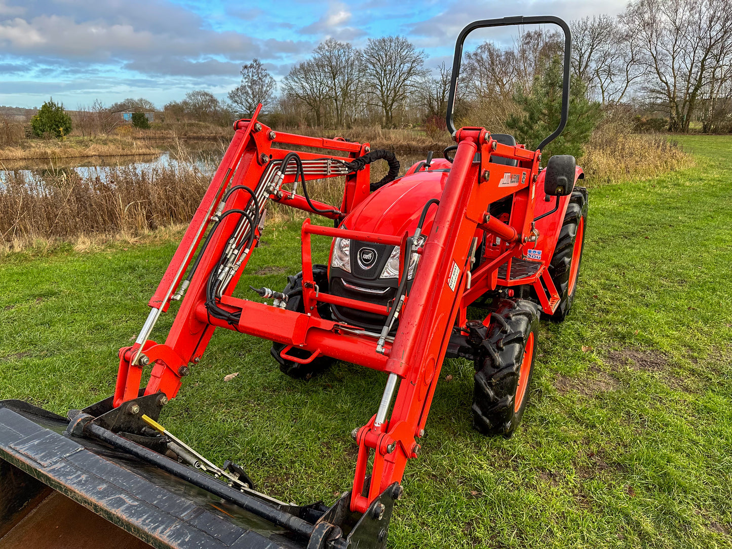 Used Kioti DK6010 Compact Tractor with Loader