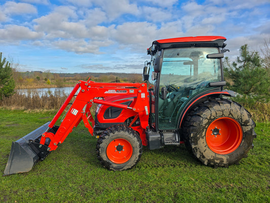 Used Kioti DK6020 Compact Tractor with Cab and Loader