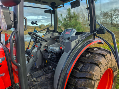 Used Kioti DK6020 Compact Tractor with Cab and Loader