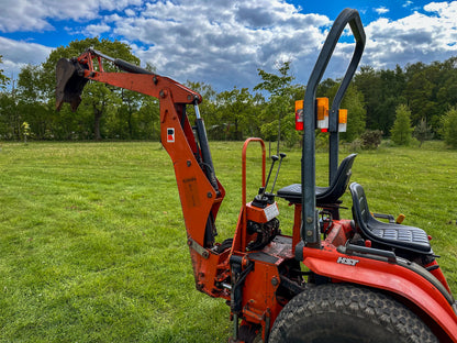 Used Kubota B2100 Compact Tractor with Front Loader and Backhoe