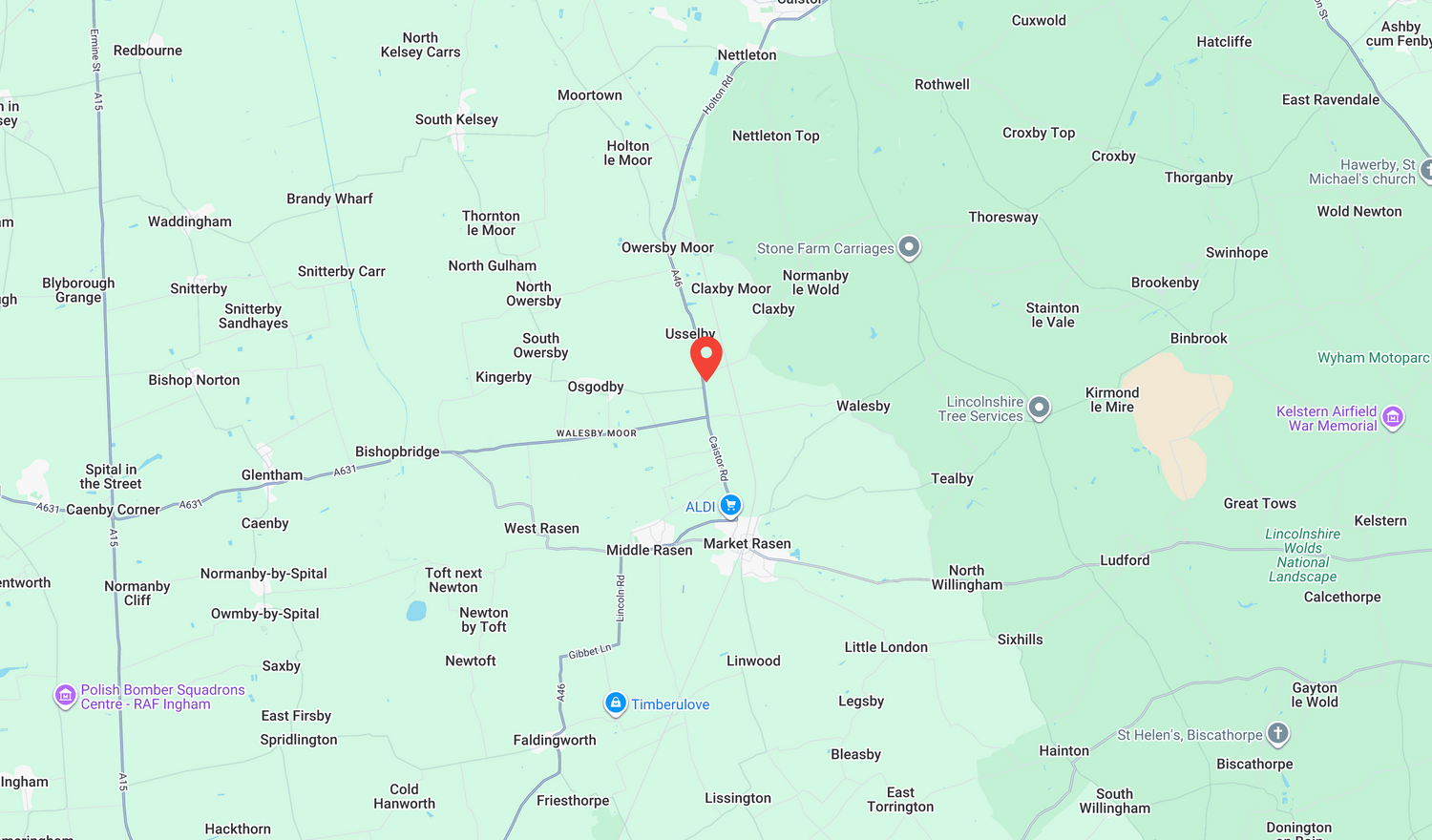 Map of Beckside Machinery