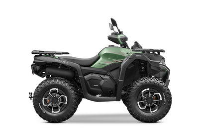CFMOTO CFORCE 625 in Hunter Green Side View