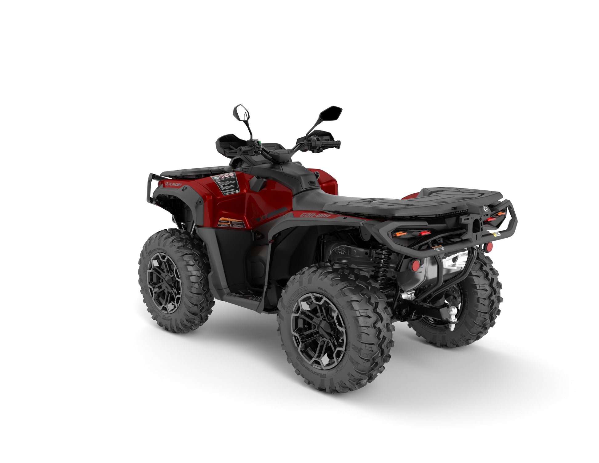 Can-Am Outlander ATV in Fiery Red