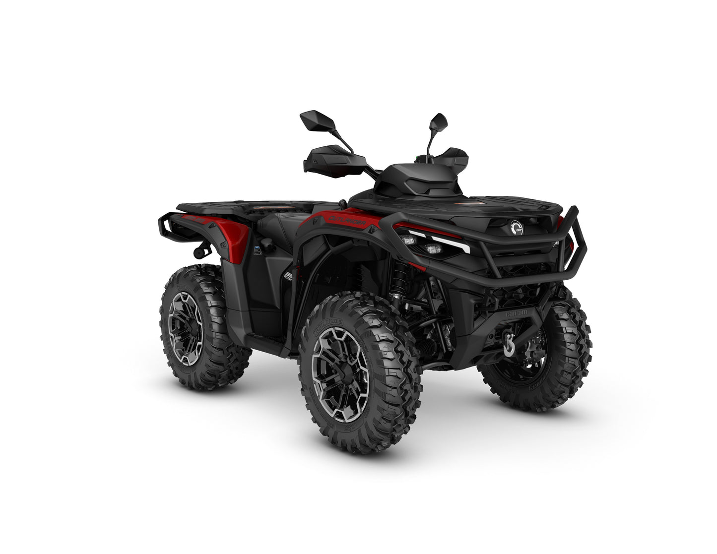 Can-Am Outlander ATV in Fiery Red