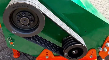Close-up of a Wessex Flail Mower