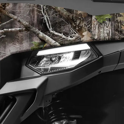 Close-up of a CFMOTO UFORCE 600 Highland UTV