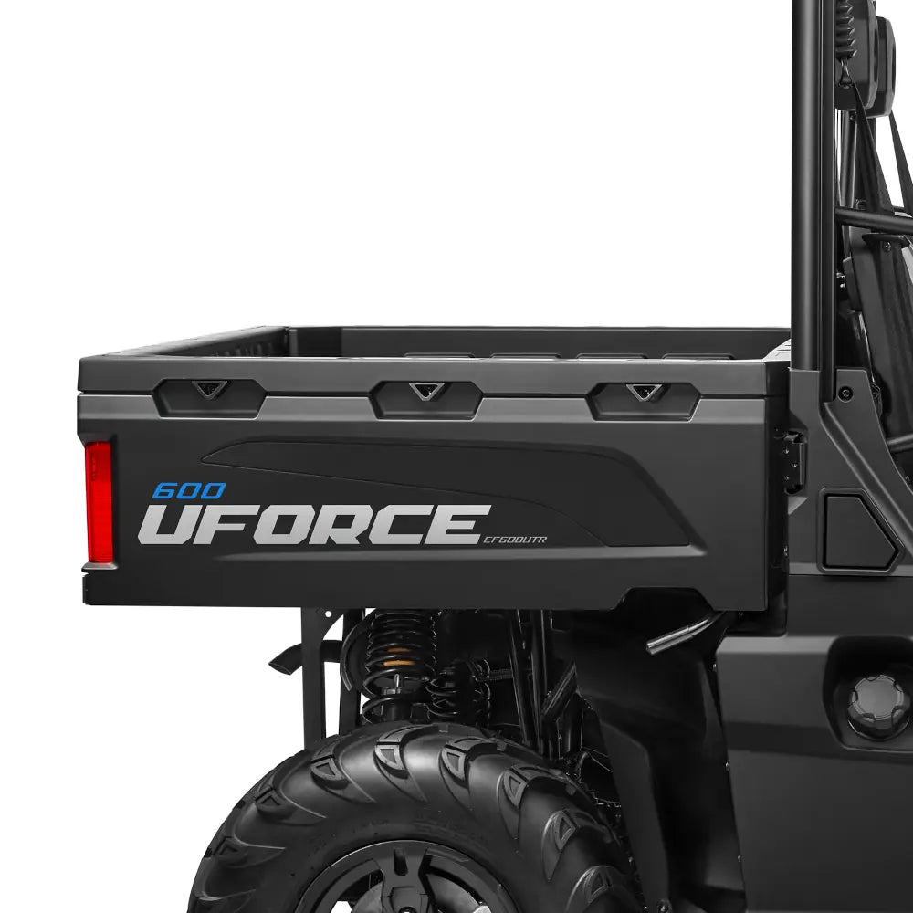 Close-up of a CFMOTO UForce U600 off-road vehicle