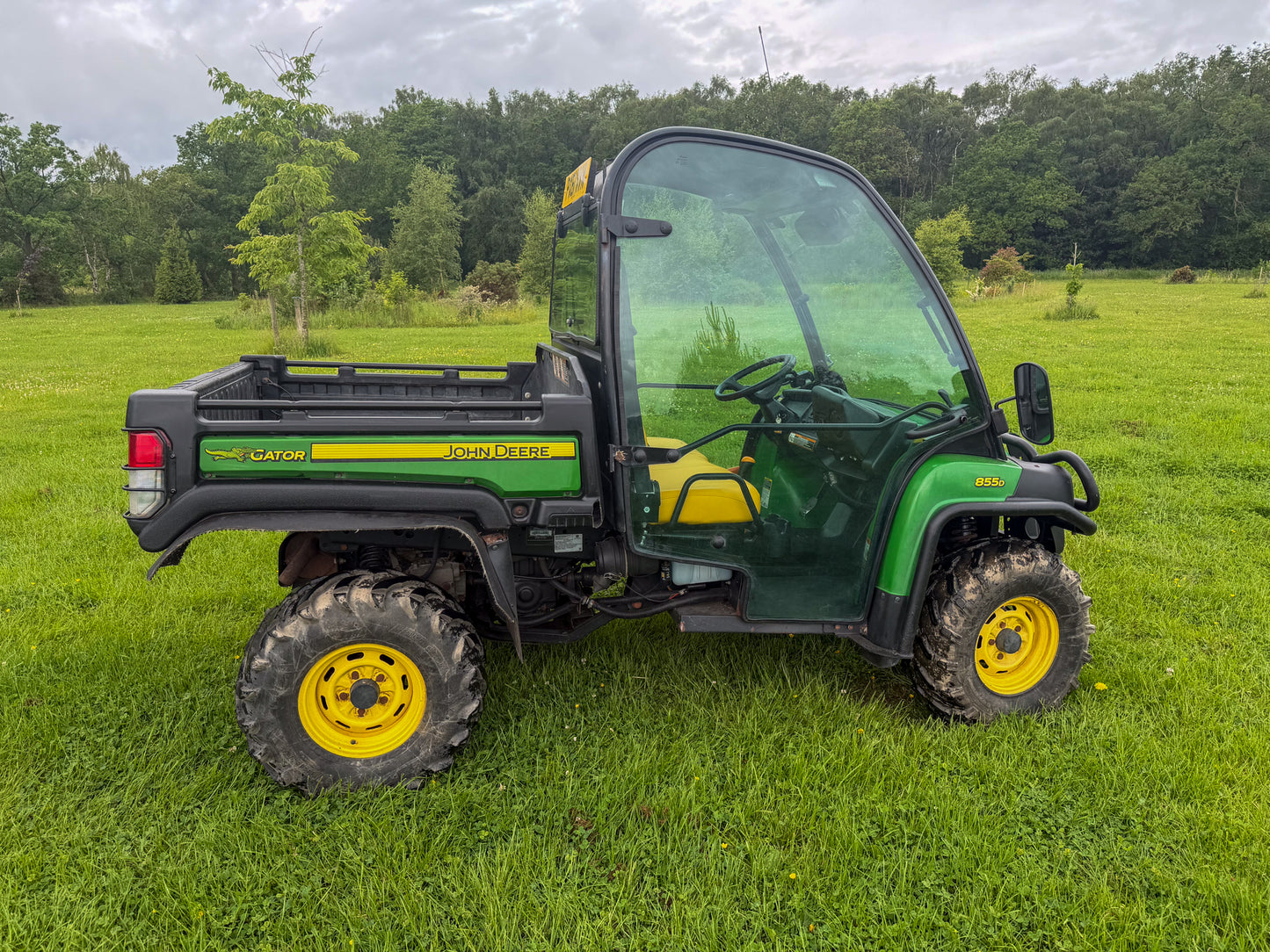 Used John Deere Gator 855D UTV with Heater