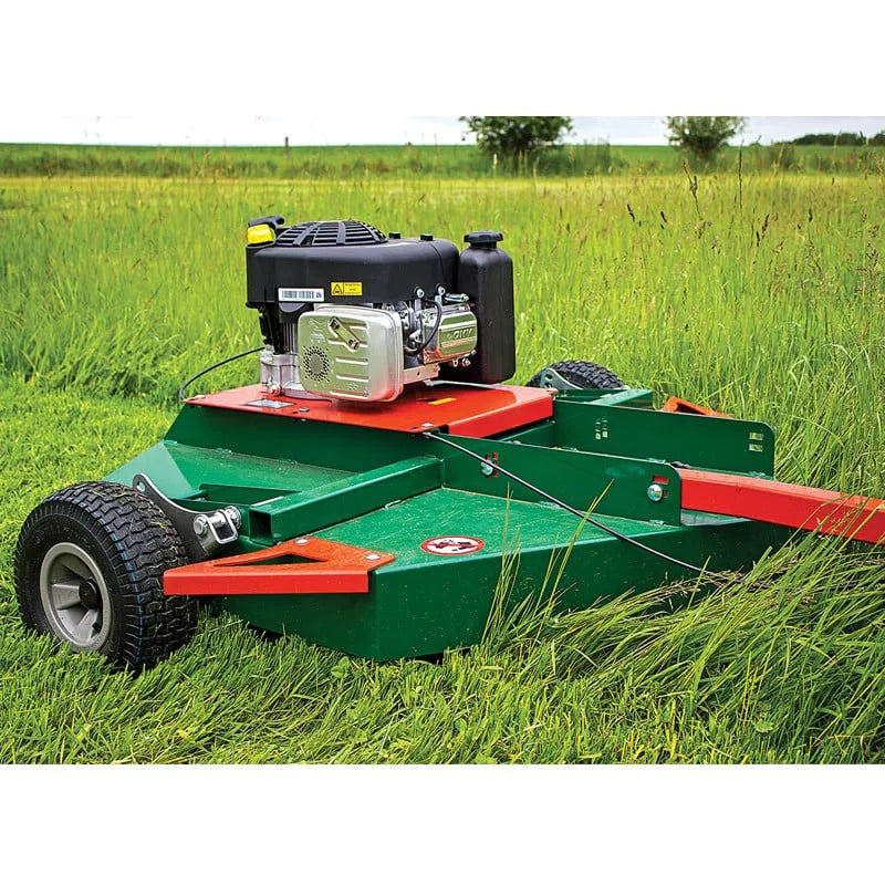 Wessex ATV topper mower on grass