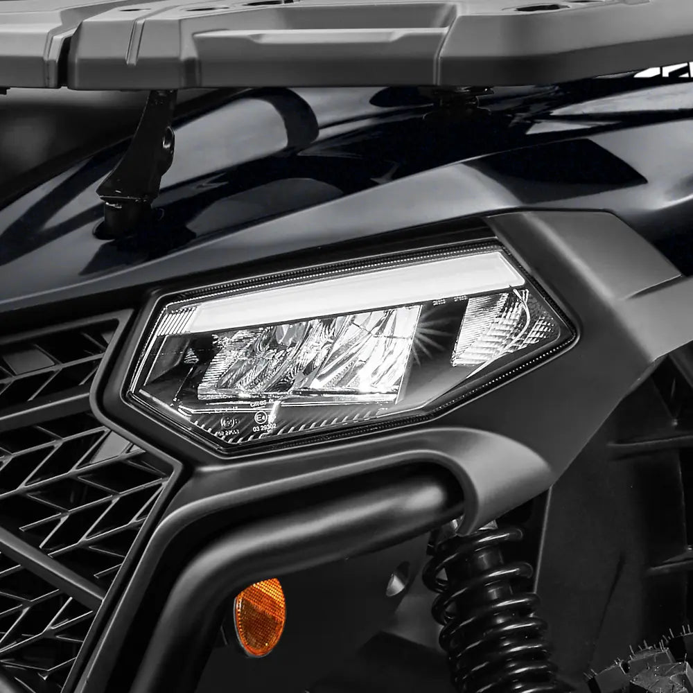 CFMOTO 520 Headlights close up