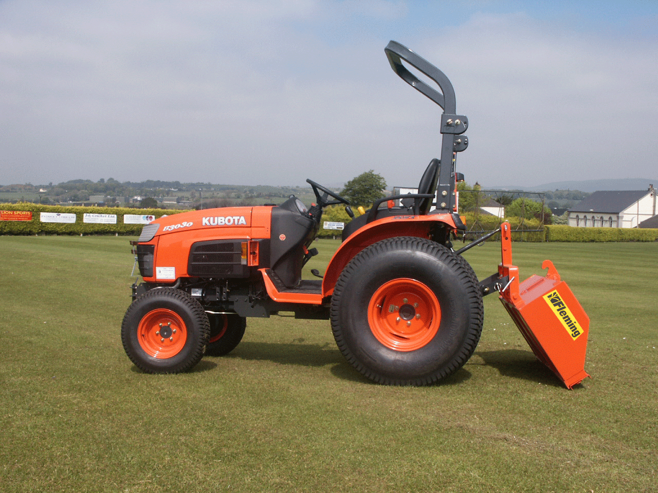 Fleming tractor transport box