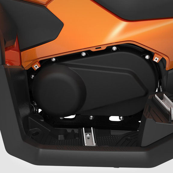 Close up of CFMOTO 850 Touring Engine