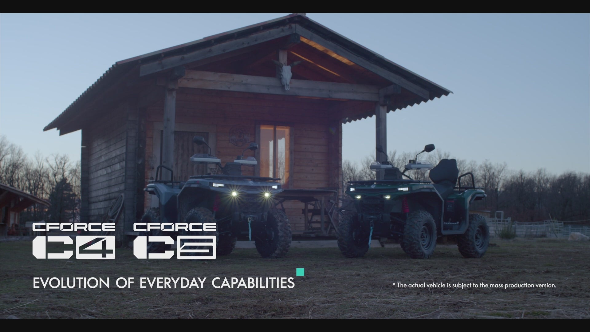 CFMOTO CFORCE C4 and C5 ATVs